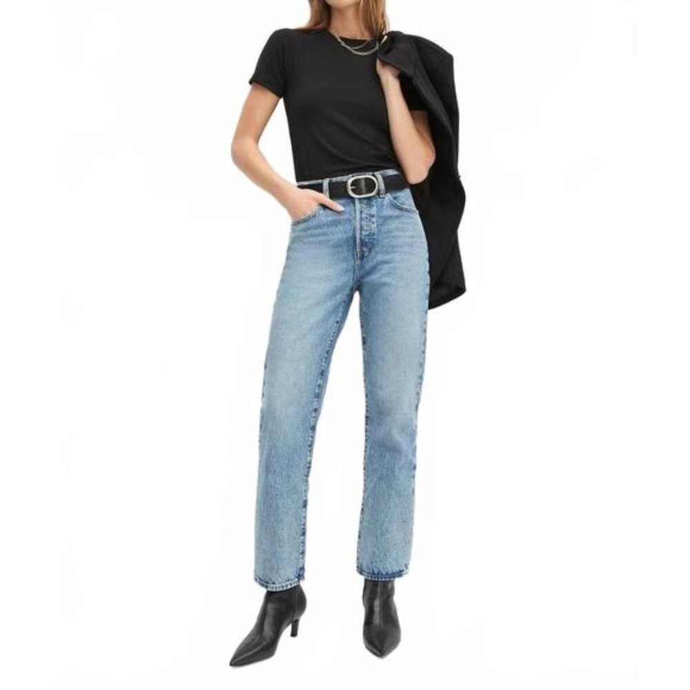NEW FAVORITE DAUGHTER the otto high rise boyfriend ankle jean in fresno